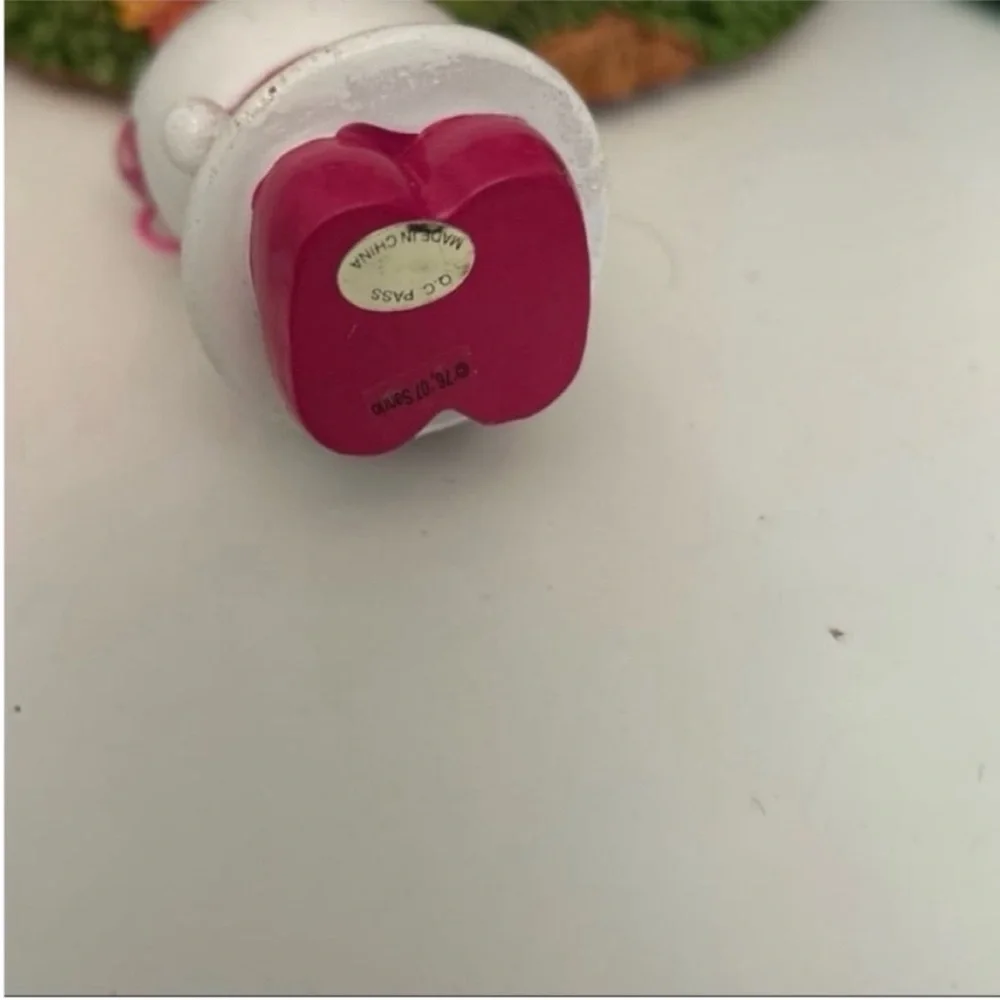 Vintage 2007 Hello Kitty Pink Glitter Ornament Rare